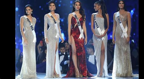miss universe 2018 top 5